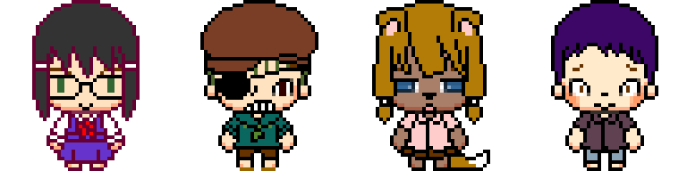 Sample characters
